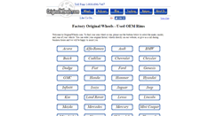 Desktop Screenshot of originalwheels.com